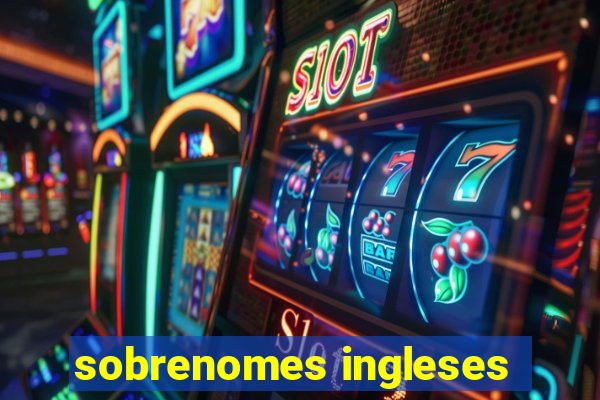 sobrenomes ingleses